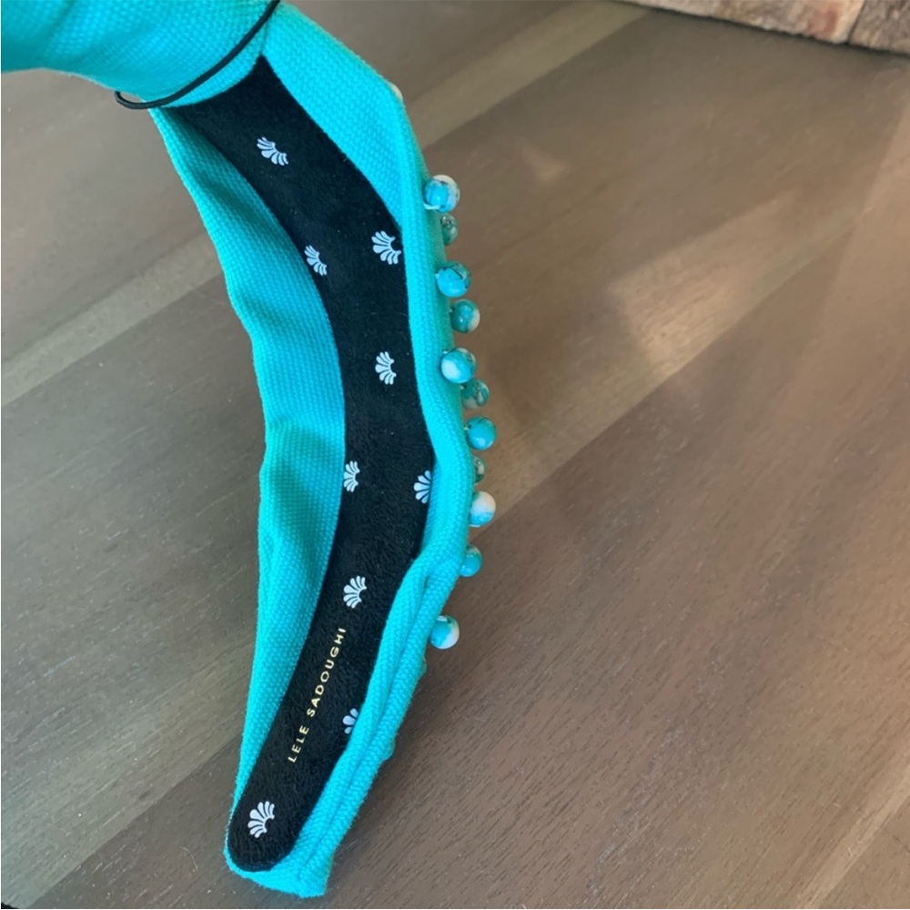 Lele Sandoughi Pistachio headband - Picture 3 of 3